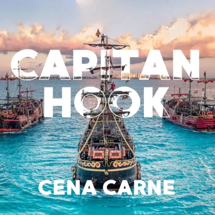 Capitan Hook PROMO 2X1 Cena de CARNE – Show EN VIVO Barco Pirata