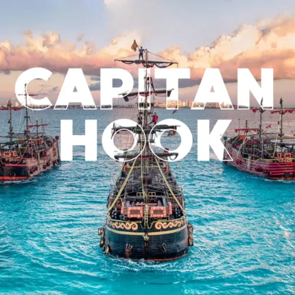 Capitan Hook PROMO 2X1 Cena de POLLO 🍗 – Show EN VIVO Barco Pirata